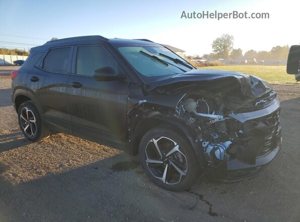 KL79MTSL6NB063018 2022 CHEVROLET TRAILBLAZER Black Առջևի աջ