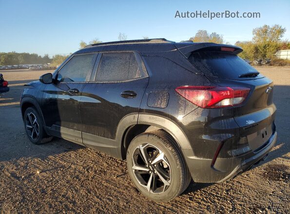 KL79MTSL6NB063018 2022 CHEVROLET TRAILBLAZER Black Հետևի ձախ
