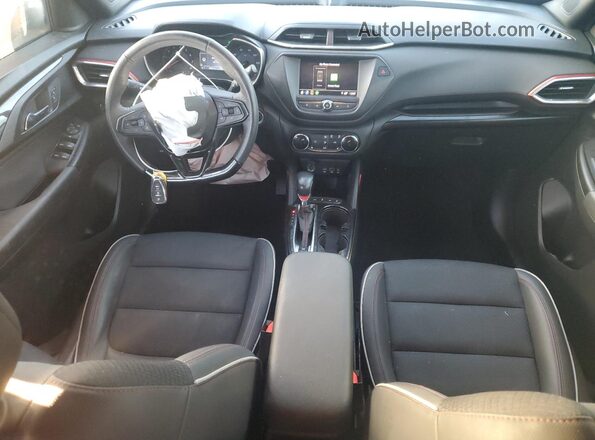 KL79MTSL6NB063018 2022 CHEVROLET TRAILBLAZER Black Առջևի վահանակի տեսք