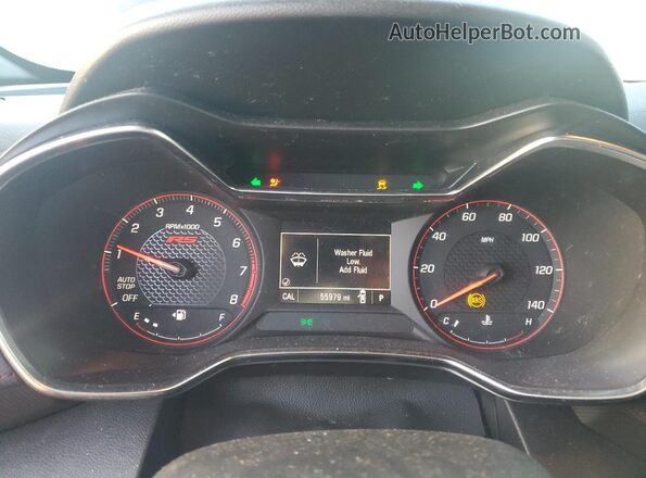 KL79MTSL6NB063018 2022 CHEVROLET TRAILBLAZER Black Սարքավորումների վահանակի տեսք