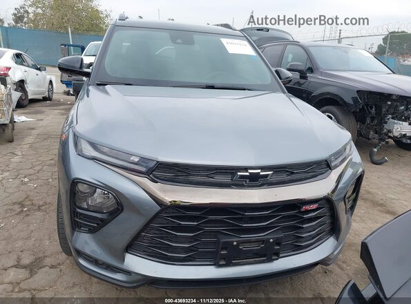 KL79MTSL9NB025945 2022 CHEVROLET TRAILBLAZER Gray Widok zestawu wskaźników