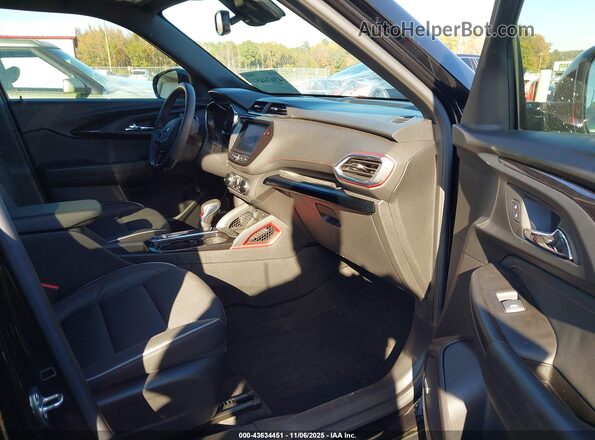 KL79MTSL9NB143896 2022 CHEVROLET TRAILBLAZER Black Вид салону спереду