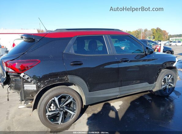KL79MTSL9NB143896 2022 CHEVROLET TRAILBLAZER Black Панорамний вид салону 360°