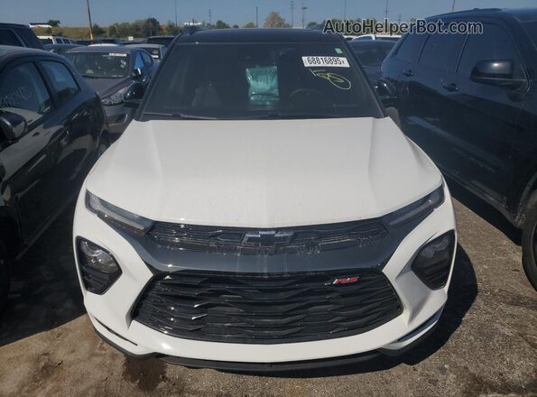 KL79MTSLXNB023749 2022 CHEVROLET TRAILBLAZER White წინა ხედი
