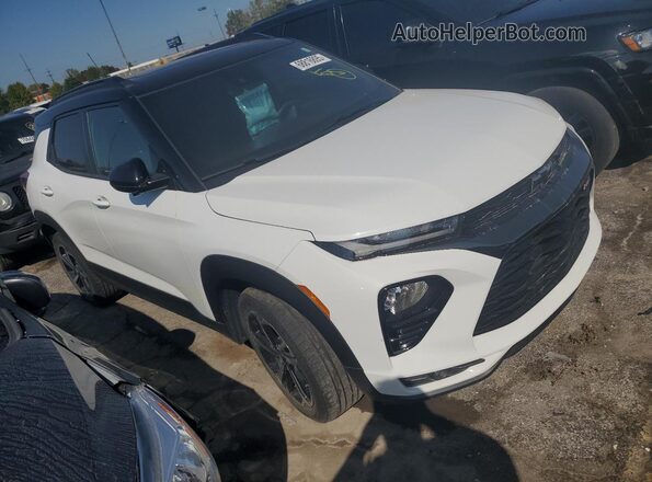 KL79MTSLXNB023749 2022 CHEVROLET TRAILBLAZER White წინა მარჯვენა