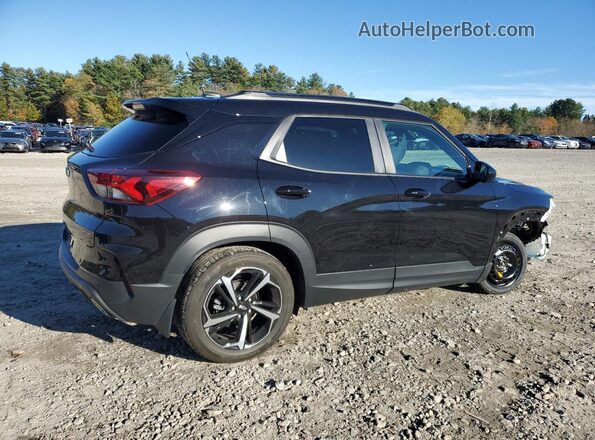 KL79MUSL8NB024582 2022 CHEVROLET TRAILBLAZER Black Tył prawy