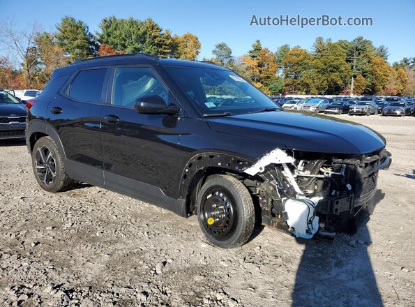 KL79MUSL8NB024582 2022 CHEVROLET TRAILBLAZER Black Przód prawy