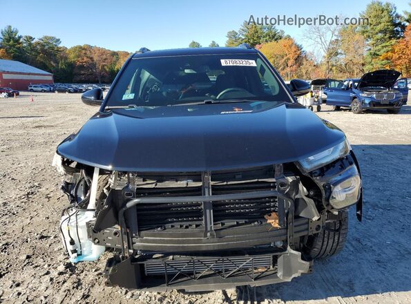 KL79MUSL8NB024582 2022 CHEVROLET TRAILBLAZER Black Widok z przodu