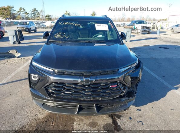 KL79MUSL8RB173774 2024 CHEVROLET TRAILBLAZER Черный Вид щитка приборов