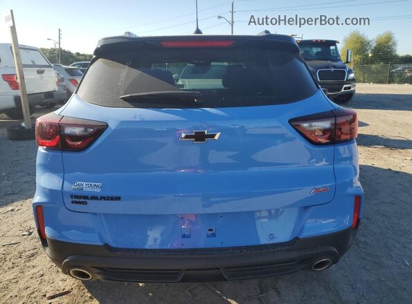 KL79MUSL9RB198408 2024 CHEVROLET TRAILBLAZER Blue Widok z tyłu