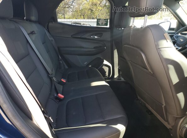 KL79MVSL1NB133889 2022 CHEVROLET TRAILBLAZER Blue Widok wnętrza z tyłu