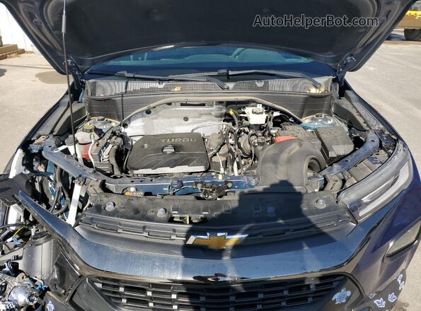 KL79MVSL1NB133889 2022 CHEVROLET TRAILBLAZER Blue Widok komory silnika
