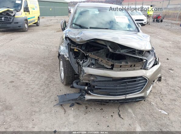 KL7CJKSB6MB313453 2021 CHEVROLET TRAX Коричневый Вид спереди