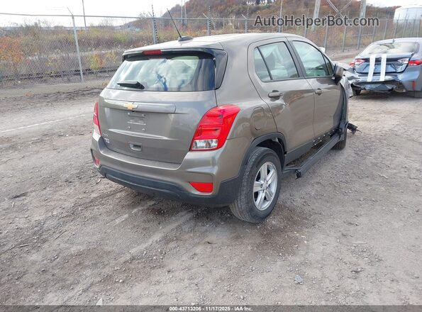 KL7CJKSB6MB313453 2021 CHEVROLET TRAX Коричневый Задняя правая четверть
