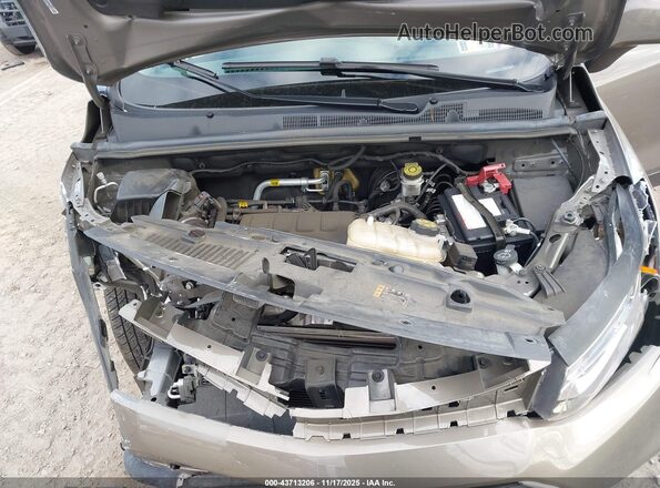 KL7CJKSB6MB313453 2021 CHEVROLET TRAX Коричневый Вид сзади