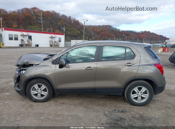 KL7CJKSB6MB313453 2021 CHEVROLET TRAX Коричневый 