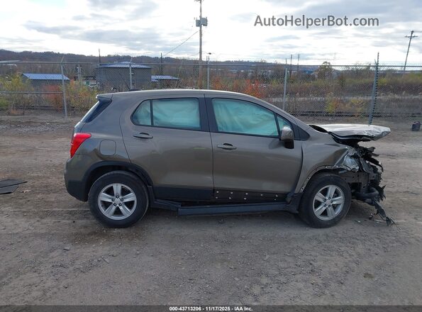 KL7CJKSB6MB313453 2021 CHEVROLET TRAX Коричневый Панорамный вид салона 360°