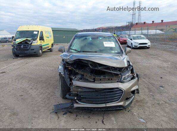 KL7CJKSB6MB313453 2021 CHEVROLET TRAX Коричневый Вид задней части салона