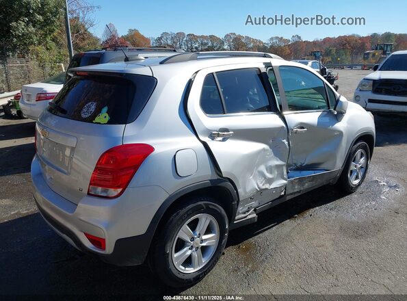 KL7CJLSB3JB571916 2018 CHEVROLET TRAX Silver 