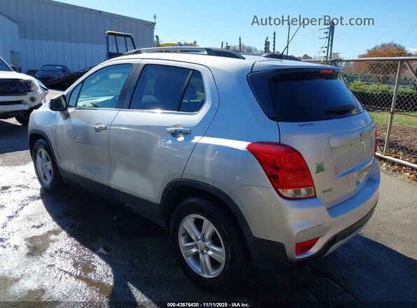KL7CJLSB3JB571916 2018 CHEVROLET TRAX Silver 