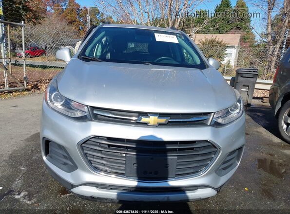 KL7CJLSB3JB571916 2018 CHEVROLET TRAX Silver 
