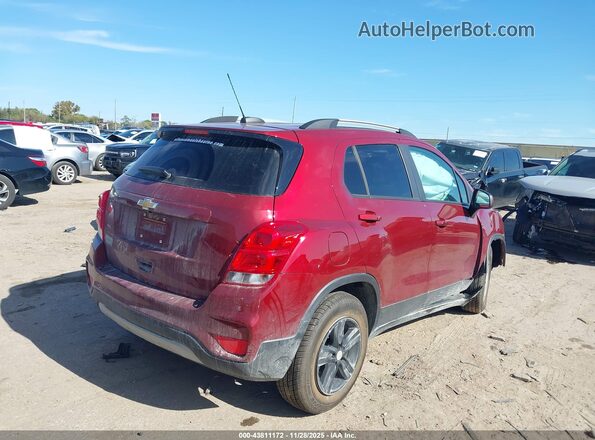 KL7CJLSM9NB561995 2022 CHEVROLET TRAX Red Tył prawy