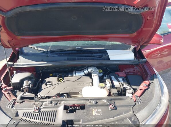 KL7CJLSM9NB561995 2022 CHEVROLET TRAX Red Widok z tyłu