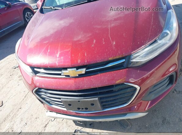 KL7CJLSM9NB561995 2022 CHEVROLET TRAX Red Widok zestawu wskaźników