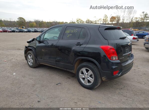 KL7CJNSB9MB360526 2021 CHEVROLET TRAX Black Հետևի ձախ