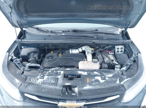 KL7CJNSM2NB543494 2022 CHEVROLET TRAX Gray უკანა ხედი