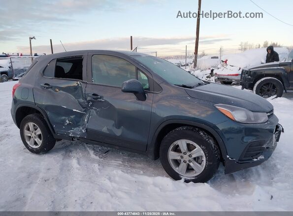 KL7CJNSM2NB543494 2022 CHEVROLET TRAX Gray უკანა სალონის ხედი