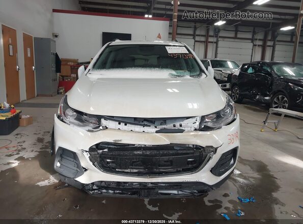 KL7CJPSB7KB807315 2019 CHEVROLET TRAX White Instrument cluster view