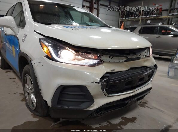KL7CJPSB7KB807315 2019 CHEVROLET TRAX White 