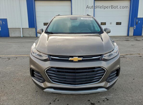 KL7CJPSB7MB300109 2021 CHEVROLET TRAX Brown წინა ხედი