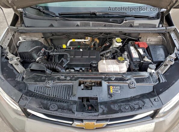KL7CJPSB7MB300109 2021 CHEVROLET TRAX Brown ძრავის განყოფილების ხედი