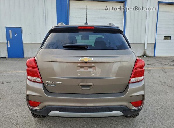 KL7CJPSB7MB300109 2021 CHEVROLET TRAX Brown უკანა ხედი