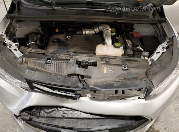 KL7CJPSM1NB525211 2022 CHEVROLET TRAX Silver Вид підкапотного простору