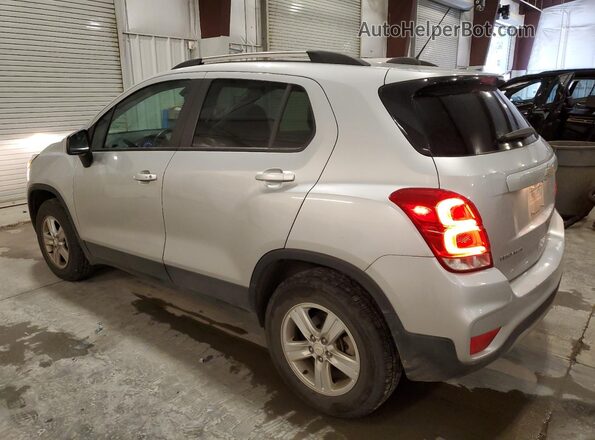 KL7CJPSM1NB525211 2022 CHEVROLET TRAX Silver Задня ліва чверть