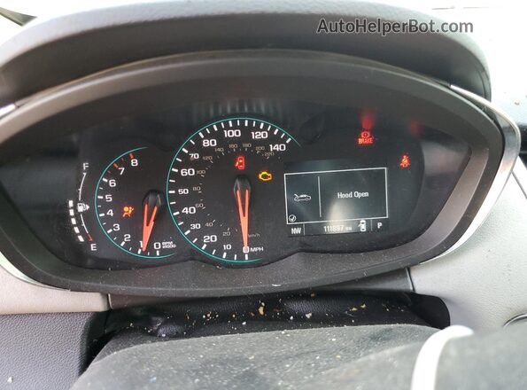 KL7CJPSM1NB541599 2022 CHEVROLET TRAX Charcoal Widok zestawu wskaźników