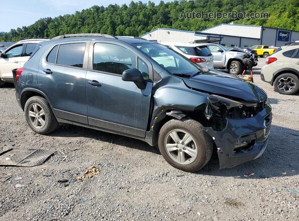 KL7CJPSM1NB541599 2022 CHEVROLET TRAX Charcoal Przód prawy