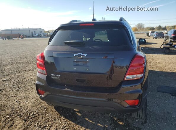 KL7CJPSM3NB518874 2022 CHEVROLET TRAX Бордовый Вид сзади