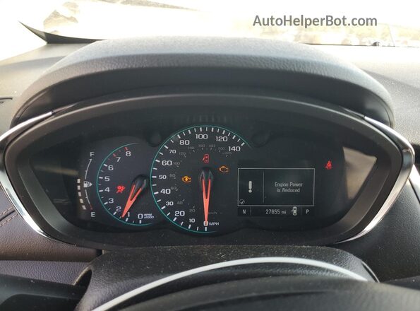 KL7CJPSM4NB524490 2022 CHEVROLET TRAX Белый Вид щитка приборов
