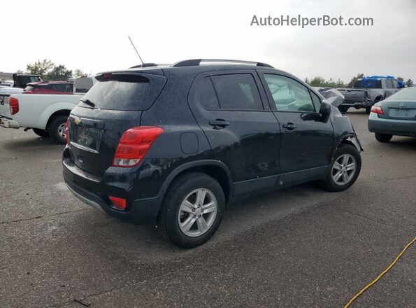 KL7CJPSM5NB525468 2022 CHEVROLET TRAX Black უკანა მარჯვენა