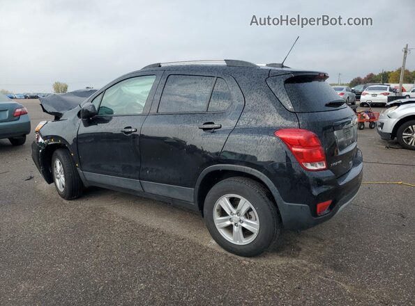 KL7CJPSM5NB525468 2022 CHEVROLET TRAX Black უკანა მარცხენა