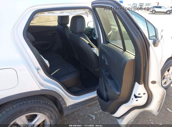 KL7CJPSM8NB569481 2022 CHEVROLET TRAX White Vista de la etiqueta del VIN
