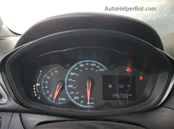 KL8CA6SA7LC405898 2020 CHEVROLET SPARK Silver Вид щитка приладів