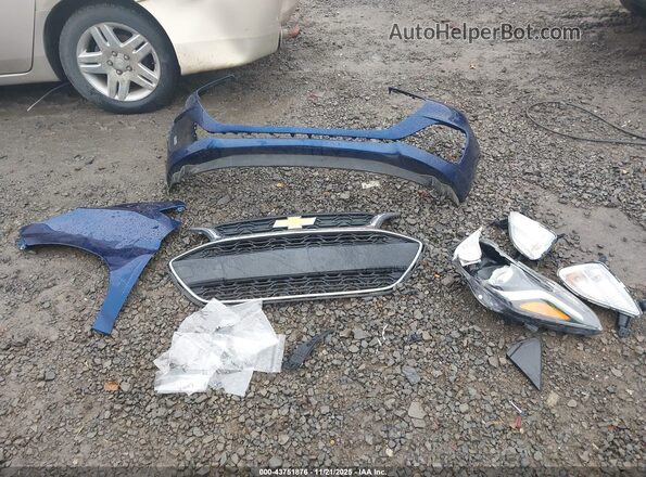 KL8CB6SA0NC025768 2022 CHEVROLET SPARK Dark Blue Instrument cluster view