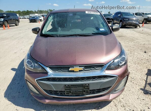 KL8CB6SA1KC708042 2019 CHEVROLET SPARK Purple Widok z przodu