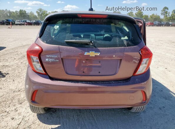 KL8CB6SA1KC708042 2019 CHEVROLET SPARK Purple Widok z tyłu