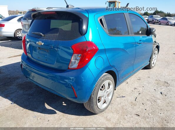 KL8CB6SA2MC740193 2021 CHEVROLET SPARK Blue Задня права чверть